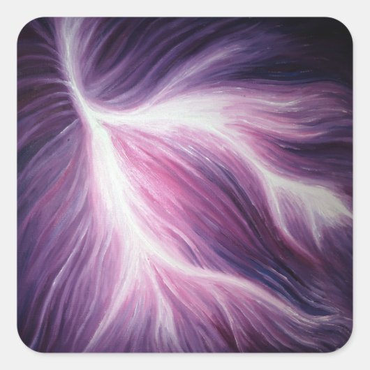 Laniakea Quadratischer Aufkleber (Vorderseite)