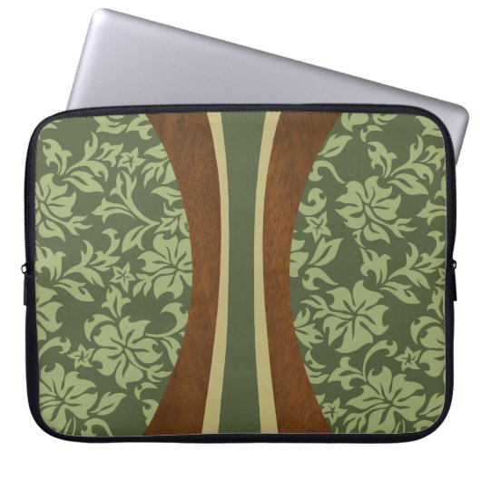 Laniakea Surfboard Hawaiian Neoprene Wetsuit Laptopschutzhülle (Vorderseite)