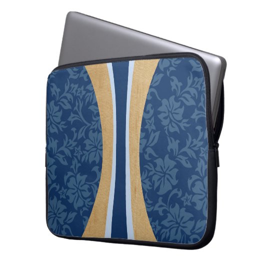 Laniakea Surfboard Hawaiian Neoprene Wetsuit Laptopschutzhülle (Vorderseite Links)