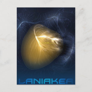 Laniakea - unser lokaler Supercluster Postkarte