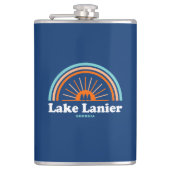 Lanier Georgia Rainbow Flachmann (Vorderseite)