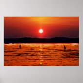 Lanier Sunset Poster (Vorne)