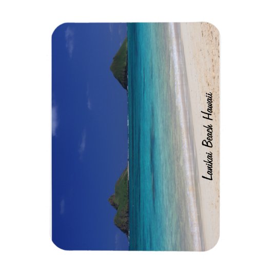 Lanikai Beach Hawaii Magnet (Vertikal)