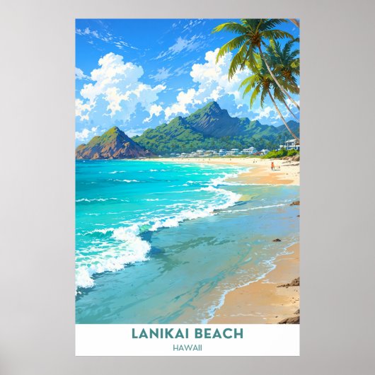 Lanikai Beach, Hawaii Poster (Vorne)