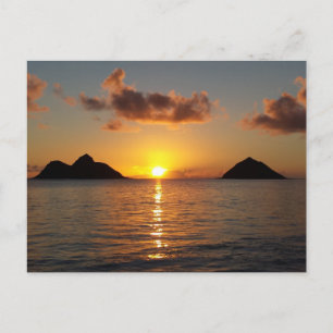 Lanikai Beach Sunrise Postkarte