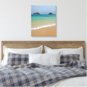 Lanikai Mokuluas Leinwanddruck (Insitu (Schlafzimmer))