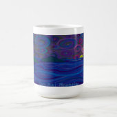 Lanikai Moonrise große Kaffeetasse (Mittel)