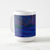 Lanikai Moonrise große Kaffeetasse (Vorderseite Links)