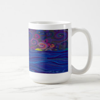 Lanikai Moonrise große Kaffeetasse