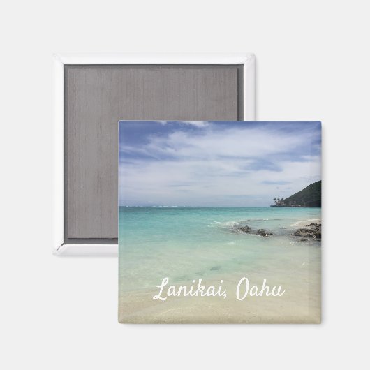 Lanikai, Oahu  Magnet (Vorderseite/Rückseite)