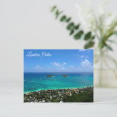 Lanikai Oahu Postkarte (Stehend Vorderseite)