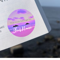 Lanikai Sunrise Buchsticker