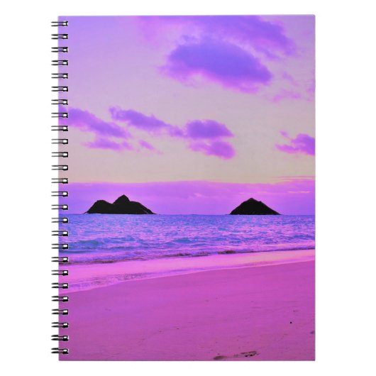 Lanikai Sunrise Notizblock (Vorderseite)