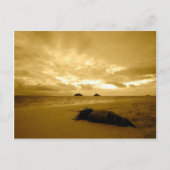 Lanikai Sunrise Postkarte (Vorderseite)