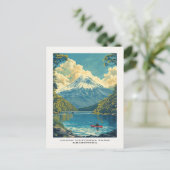 Lanin Nationalpark Argentinien Reisen Postkarte (Stehend Vorderseite)