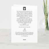 Lanis Circles-Karte Dankeskarte (Rückseite)