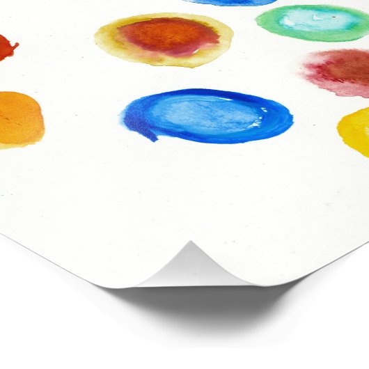 Lani's Circles Print Fotodruck (Ecke)