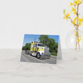 Lanita Yellow W900L Note Card Karte (Gelbe Blume)