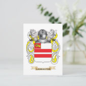 Lankester Coat of Arms (Familienwappen) Postkarte (Stehend Vorderseite)