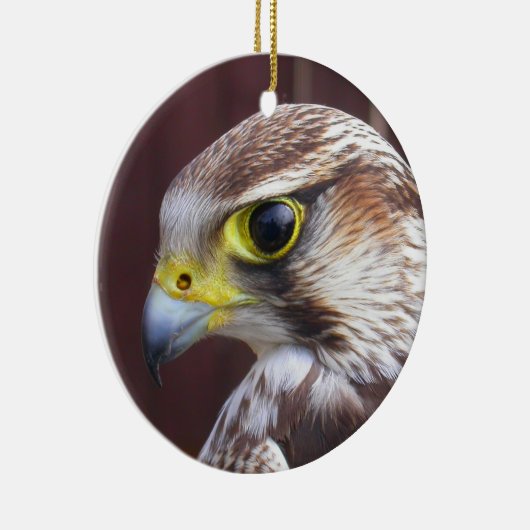 Lanner Falcon Keramikornament (Rechts)