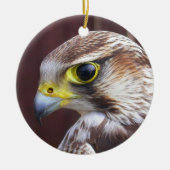 Lanner Falcon Keramikornament (Vorne)