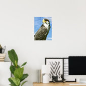 Lanner Falcon Poster (Heimbüro)