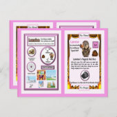 Lannion - Lanthanum Trading Card Postkarte (Vorne/Hinten)