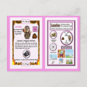 Lannion - Lanthanum Trading Card Postkarte (Rückseite)