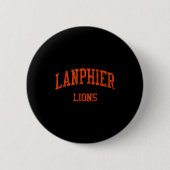 Lanphier High School Hs Springfield Design Button (Vorderseite)