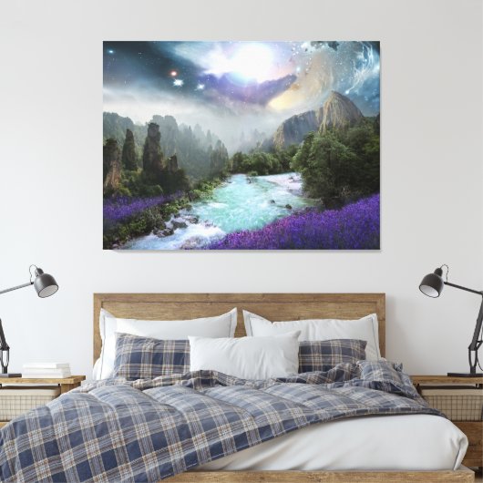 Lanscape Leinwanddruck (Insitu (Schlafzimmer))
