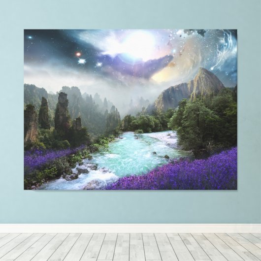 Lanscape Leinwanddruck (Insitu (Holzboden))