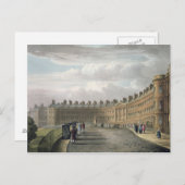 Lansdown Crescent, Bath, 1820 Postkarte (Vorne/Hinten)