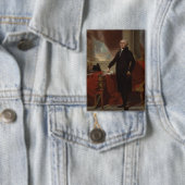 Lansdowne Portrait: US-Präsident George Washington Button (Insitu)