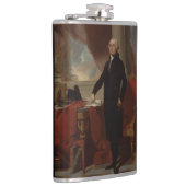 Lansdowne Portrait: US-Präsident George Washington Flachmann (Rechts)