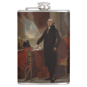 Lansdowne Portrait: US-Präsident George Washington Flachmann
