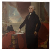 Lansdowne Portrait: US-Präsident George Washington Fliese (Vorderseite)