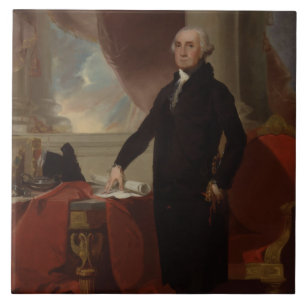 Lansdowne Portrait: US-Präsident George Washington Fliese
