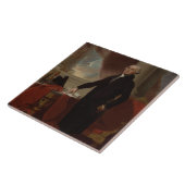 Lansdowne Portrait: US-Präsident George Washington Fliese (Seite)