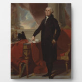 Lansdowne Portrait: US-Präsident George Washington Fotoplatte (Vorderseite)