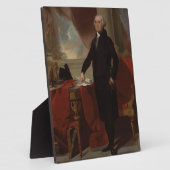 Lansdowne Portrait: US-Präsident George Washington Fotoplatte (Seite)