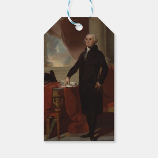 Lansdowne Portrait: US-Präsident George Washington Geschenkanhänger (Vorderseite)