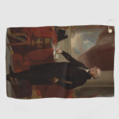 Lansdowne Portrait: US-Präsident George Washington Golfhandtuch (Horizontal)
