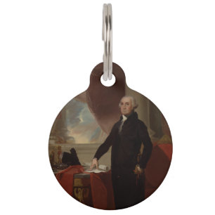 Lansdowne Portrait: US-Präsident George Washington Haustiermarke