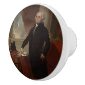 Lansdowne Portrait: US-Präsident George Washington Keramikknauf (Rechts)