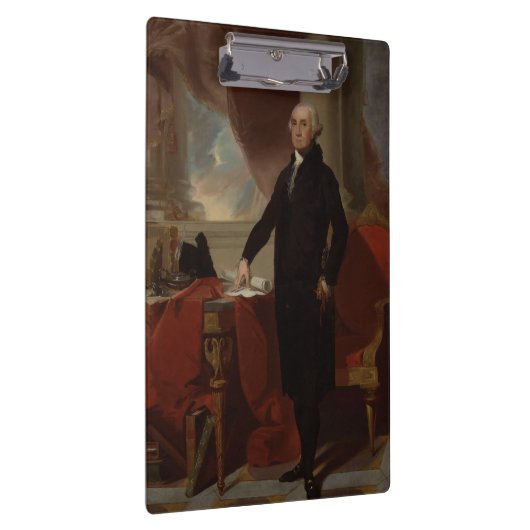 Lansdowne Portrait: US-Präsident George Washington Klemmbrett (Rechts)