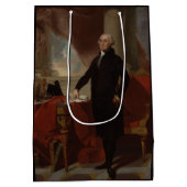 Lansdowne Portrait: US-Präsident George Washington Mittlere Geschenktüte (Rückseite)