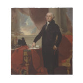 Lansdowne Portrait: US-Präsident George Washington Notizblock (Vorderseite)