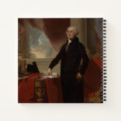 Lansdowne Portrait: US-Präsident George Washington Notizblock (Rückseite)