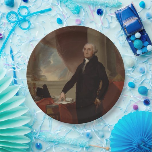 Lansdowne Portrait: US-Präsident George Washington Pappteller (Party)