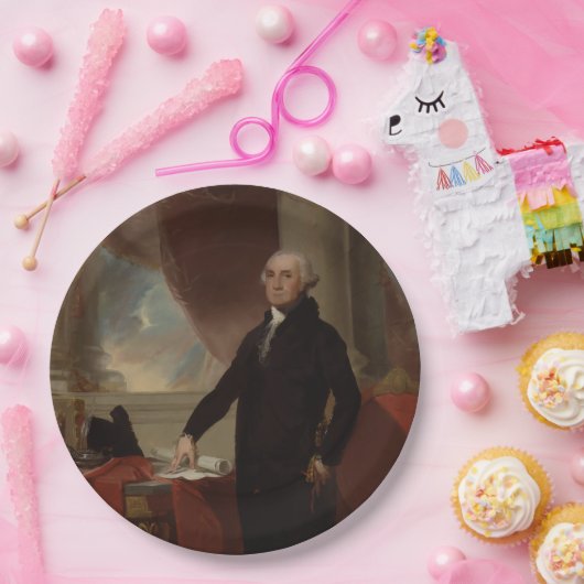Lansdowne Portrait: US-Präsident George Washington Pappteller (Party)